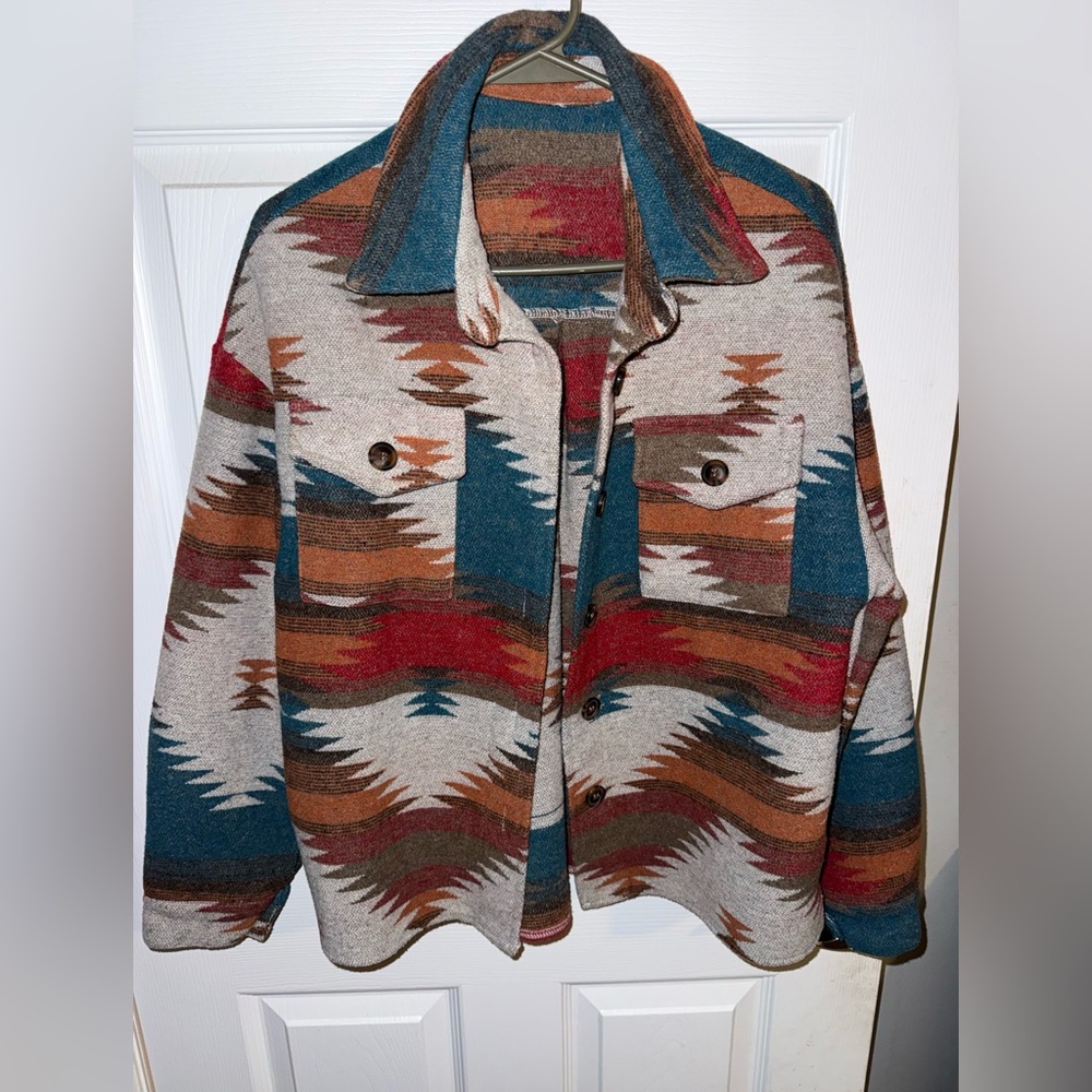 Southwestern Patterned Jacket